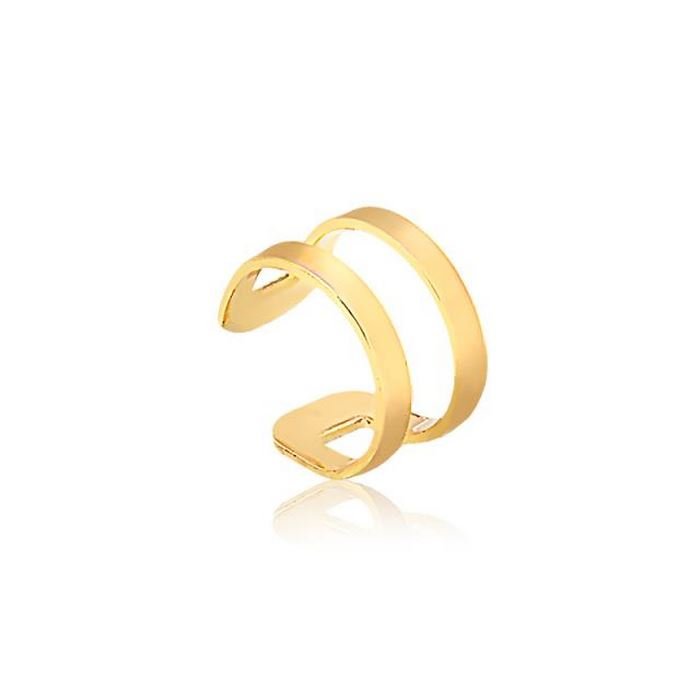 Piercing Orelha Folheado a Ouro 18K