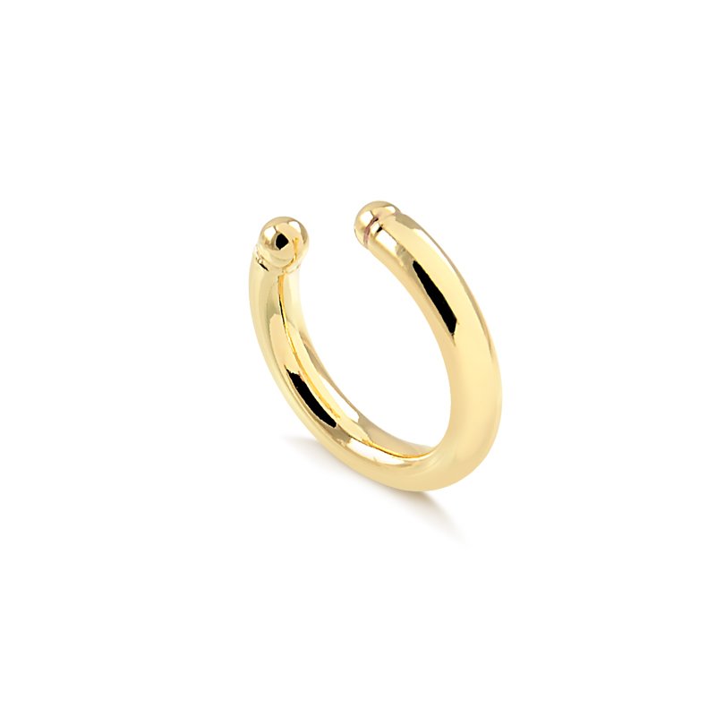 Piercing Argola Folheado a Ouro 18K