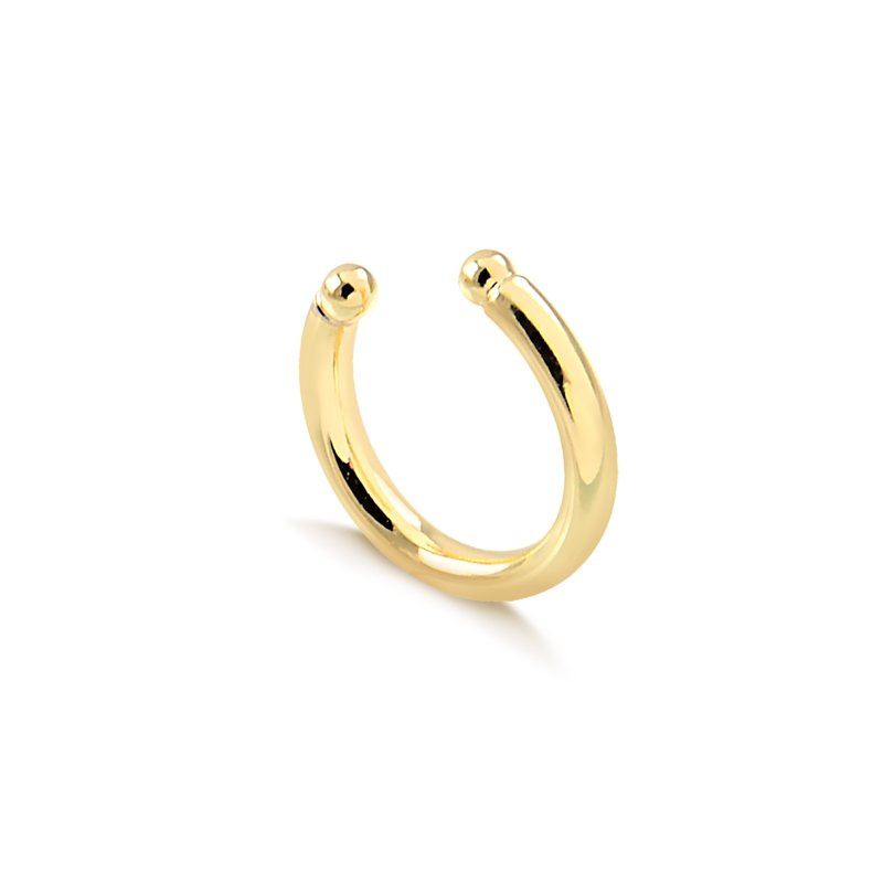 Piercing Argola Folheado a Ouro 18K