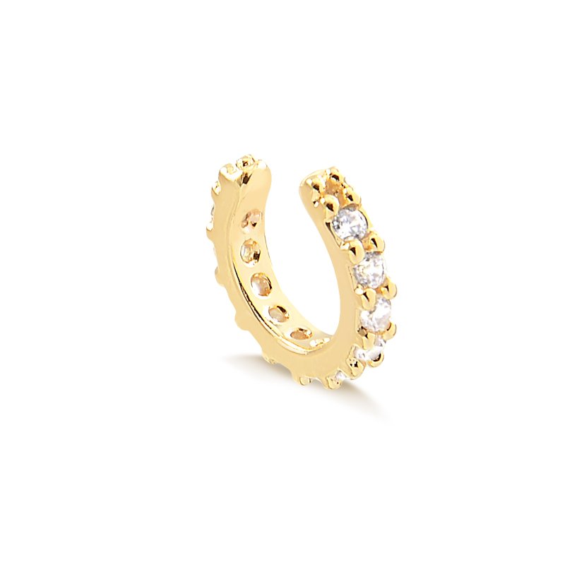 Piercing de Zircônia banhado a Ouro 18K
