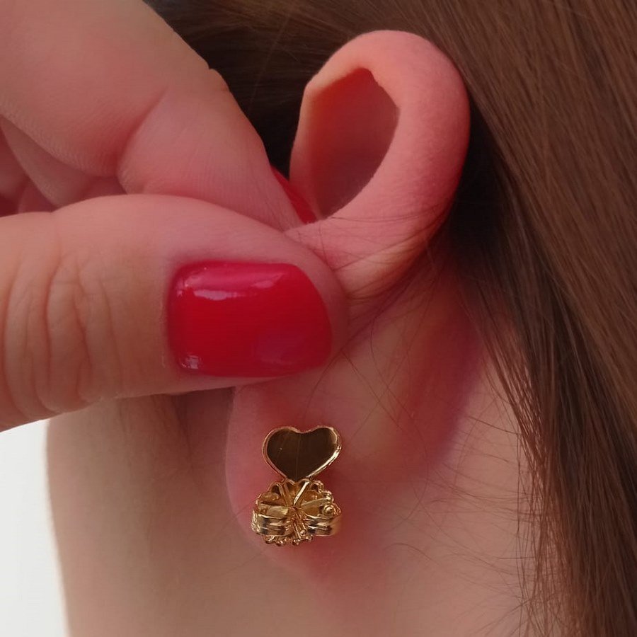 Tarracha de Sustentação Folheado a Ouro 18K