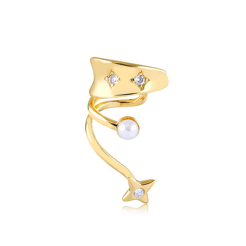 Piercing Fake STELLA Banhado a Ouro 18K