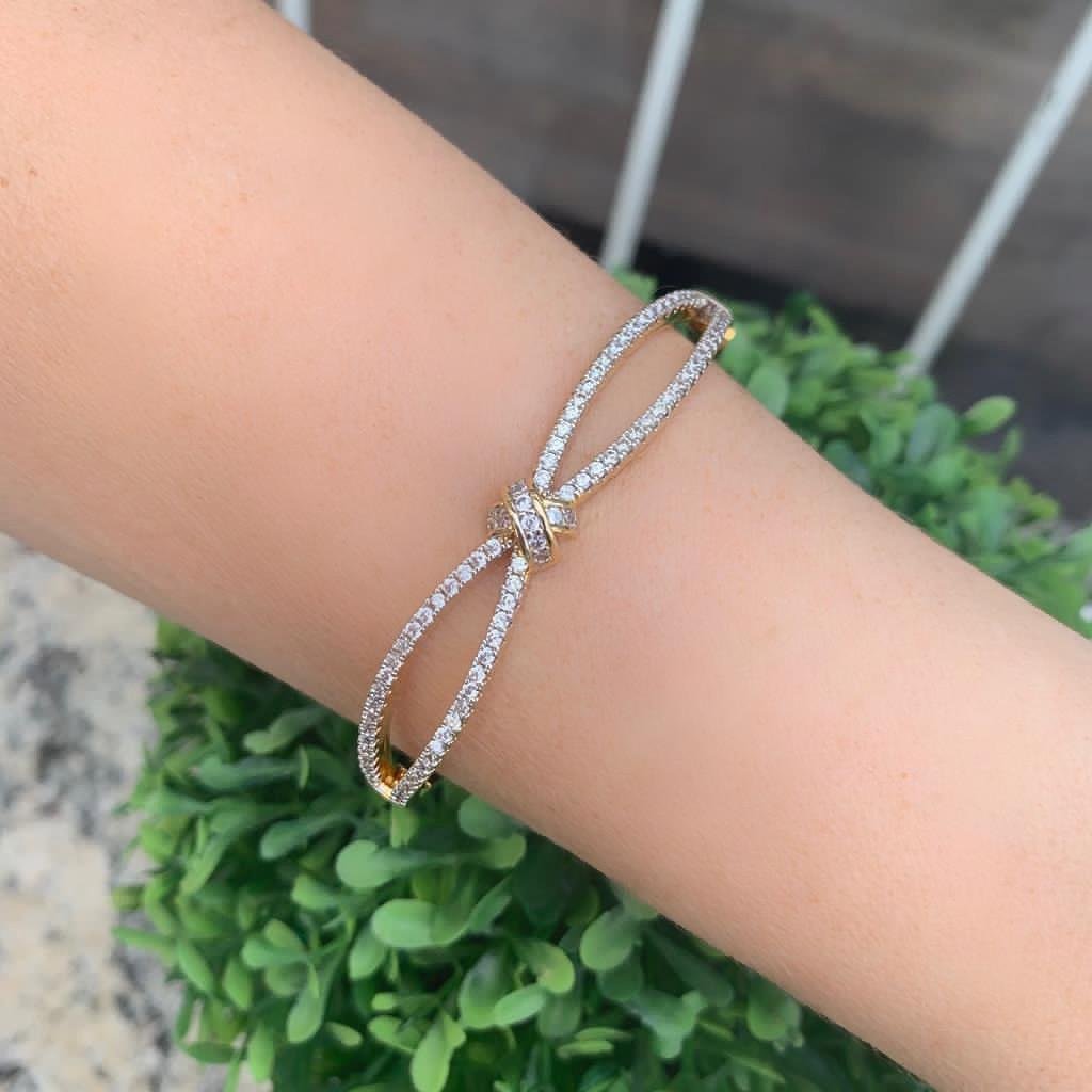 Bracelete cravejado banhado a ouro18k