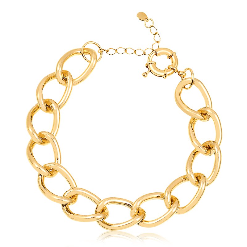 Pulseira de Elos Dourada