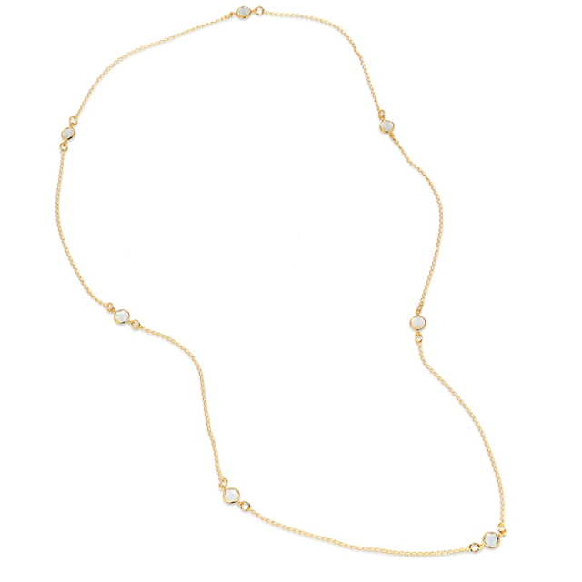 Colar longo banhado a ouro18k