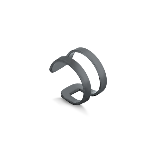 Piercing Liso Grafite